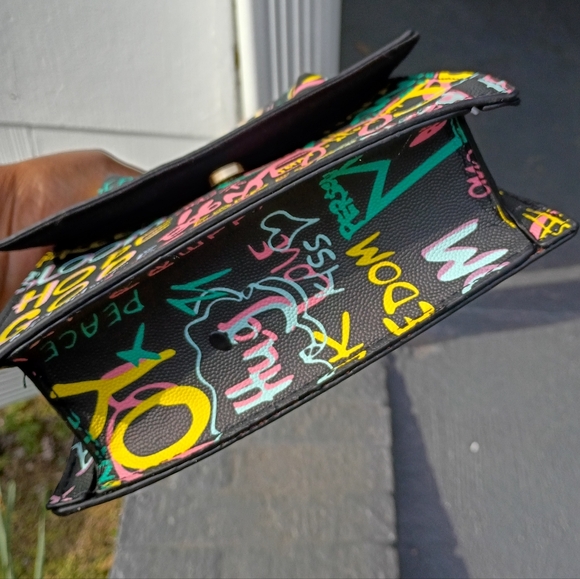 Mini Multi Color Graffiti Bag - Picture 6 of 7